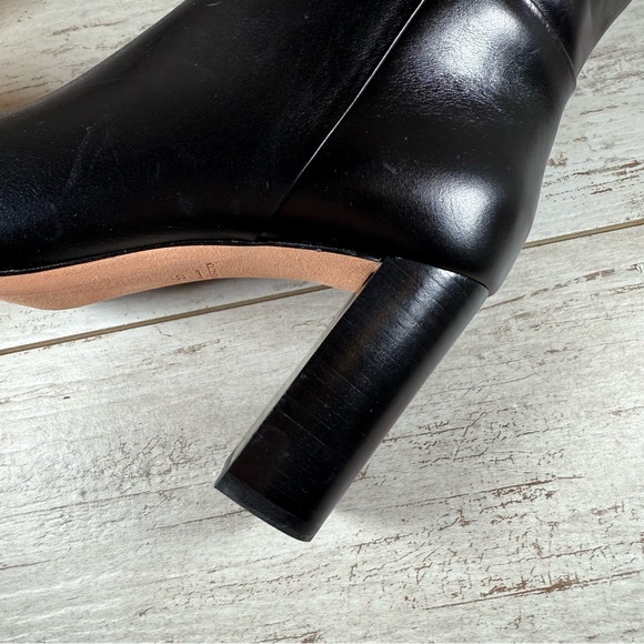 Kate Spade Colby Tall Leather High-Heel Boots Black Size 9.5B NEW - Picture 15 of 16